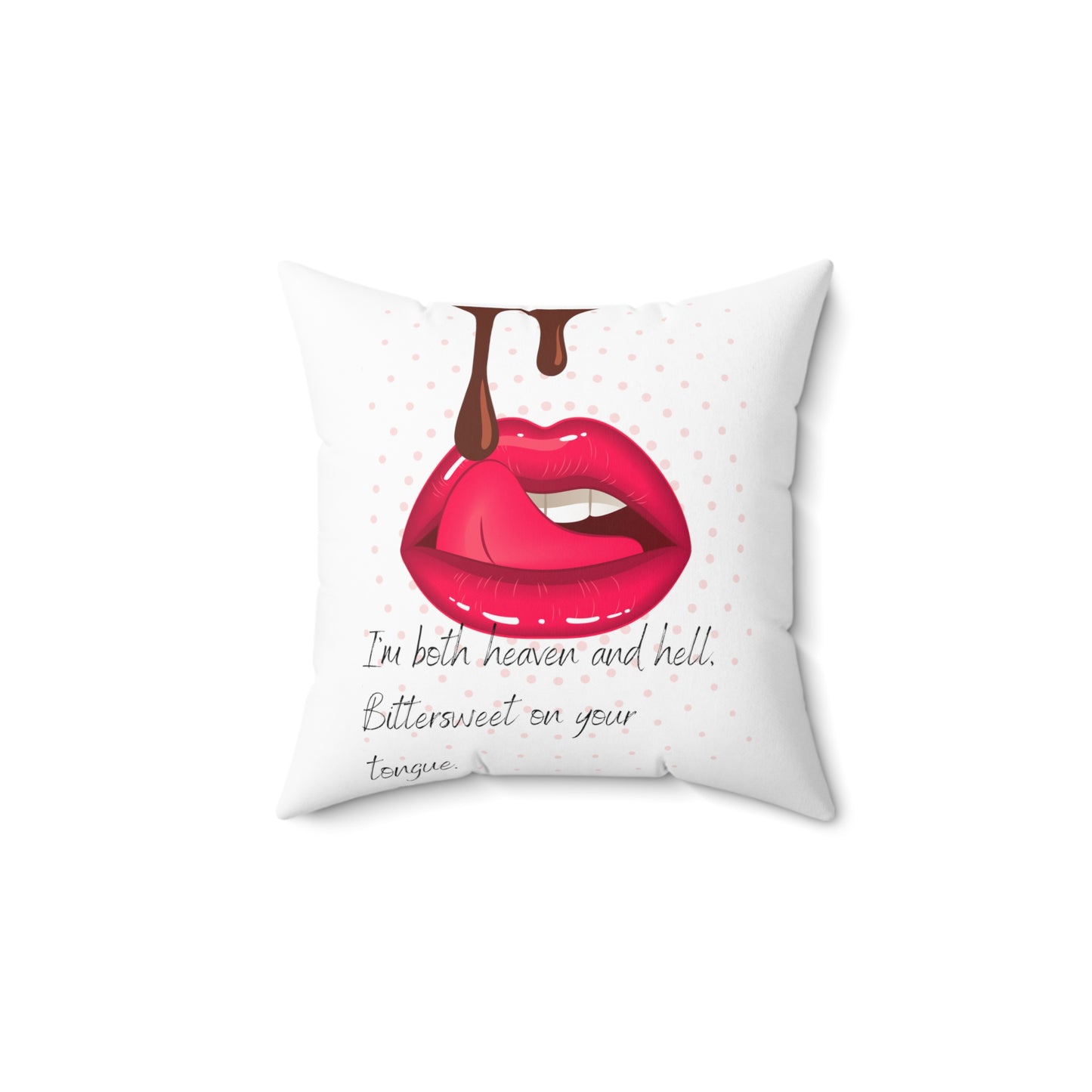 SWEET HELL Spun Polyester Square Pillow