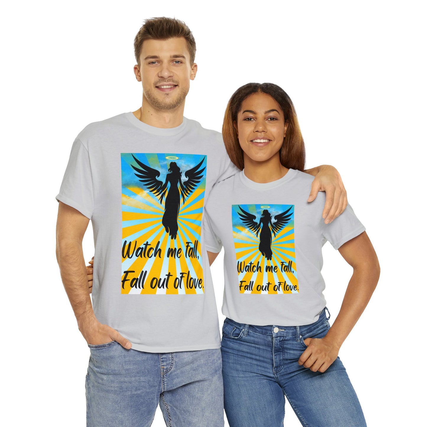 FALL OUT OF LOVE Unisex Heavy Cotton Tee