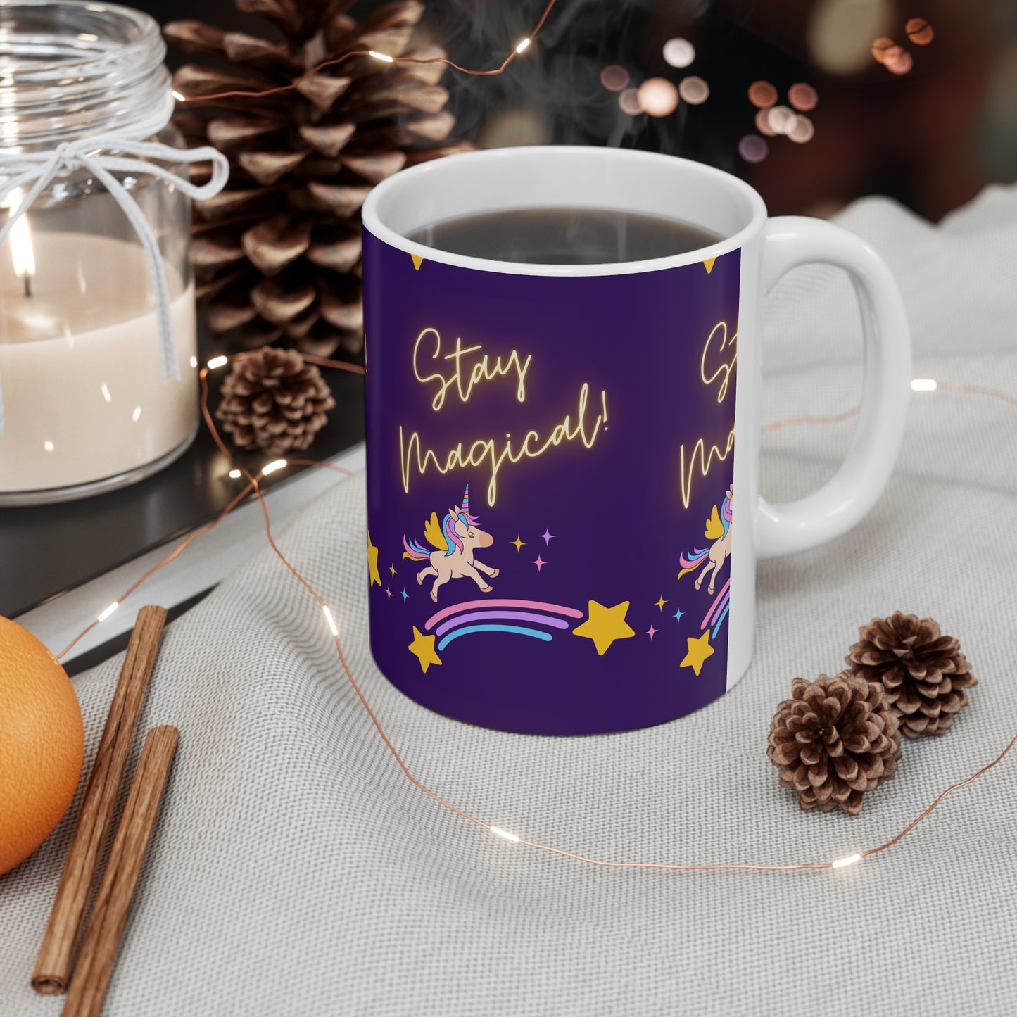 STAY MAGICAL UNICORN LOVE Ceramic Mug 11oz