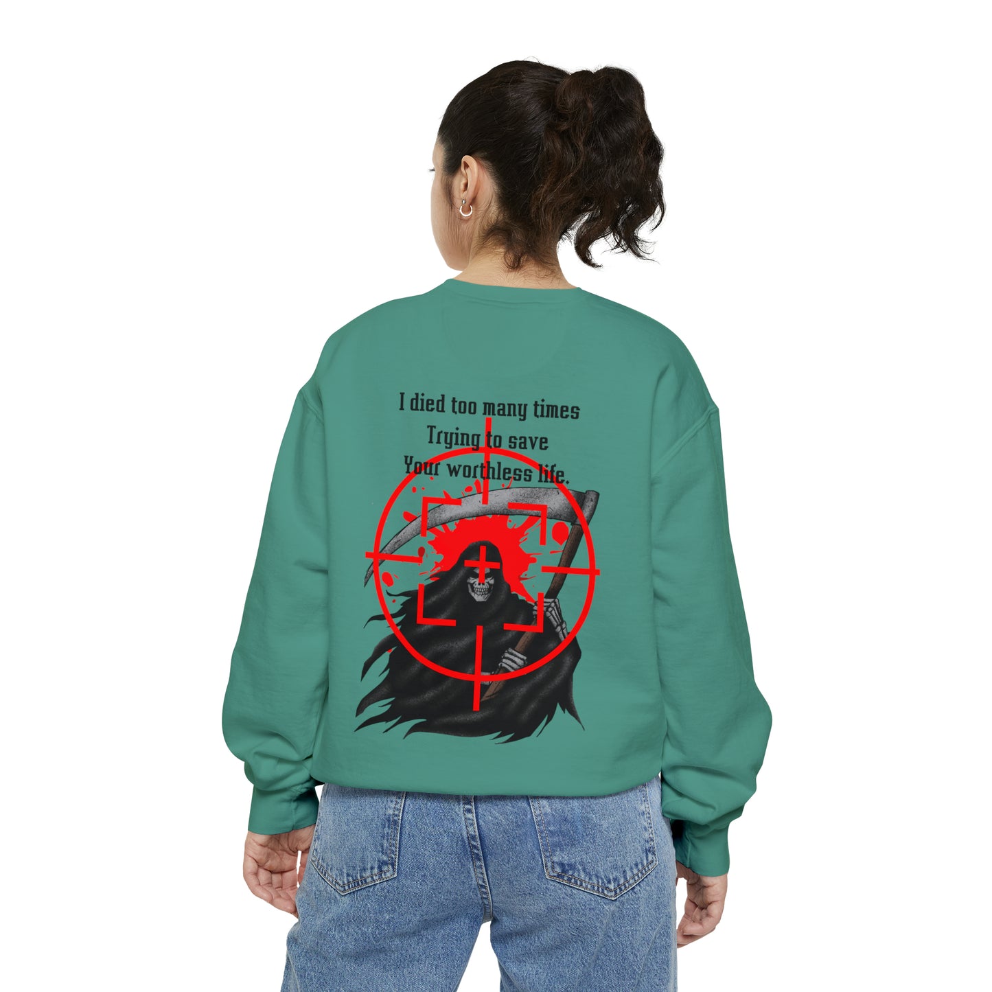 GAMER GIRL Unisex Garment-Dyed Sweatshirt