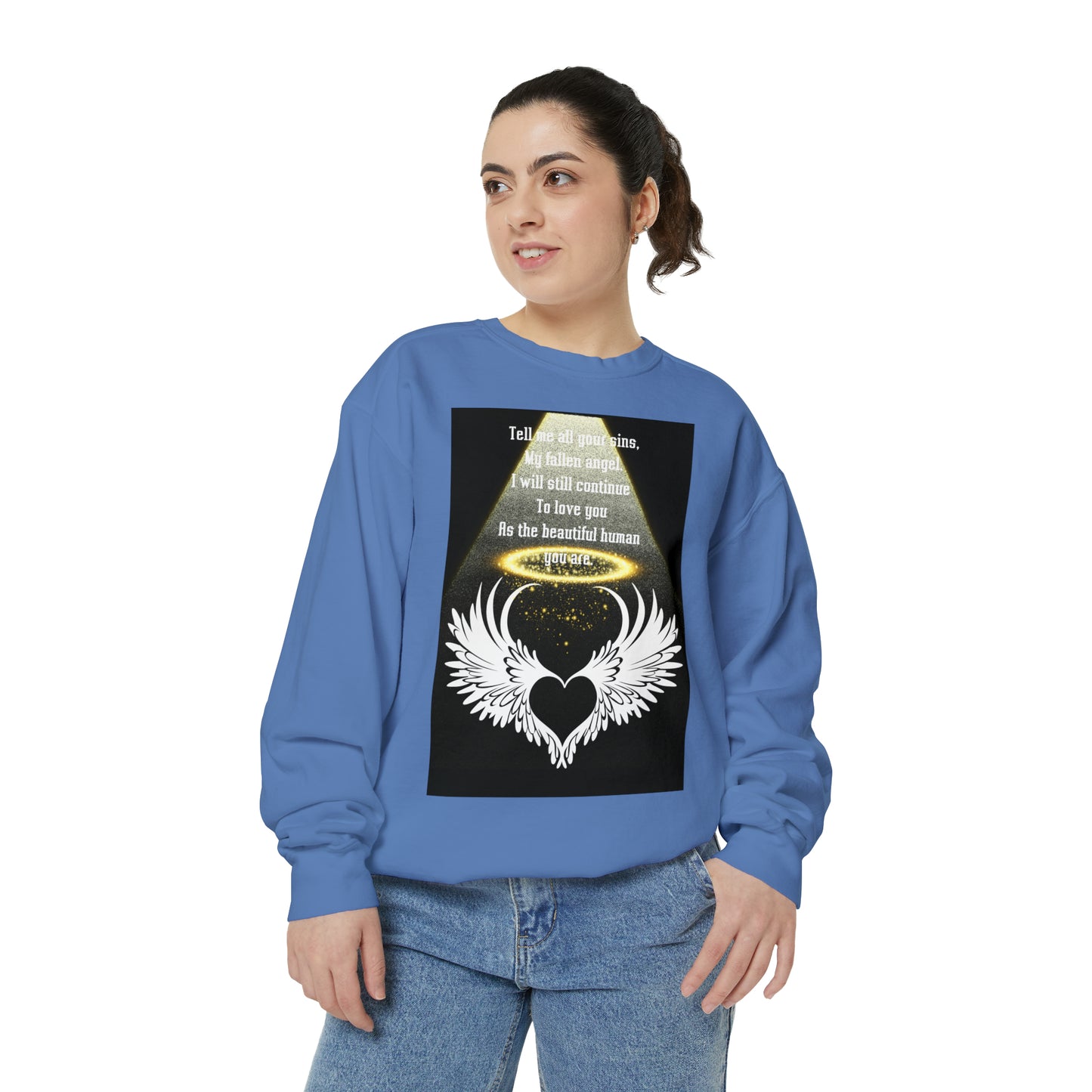 FALLEN ANGEL Unisex Garment-Dyed Sweatshirt