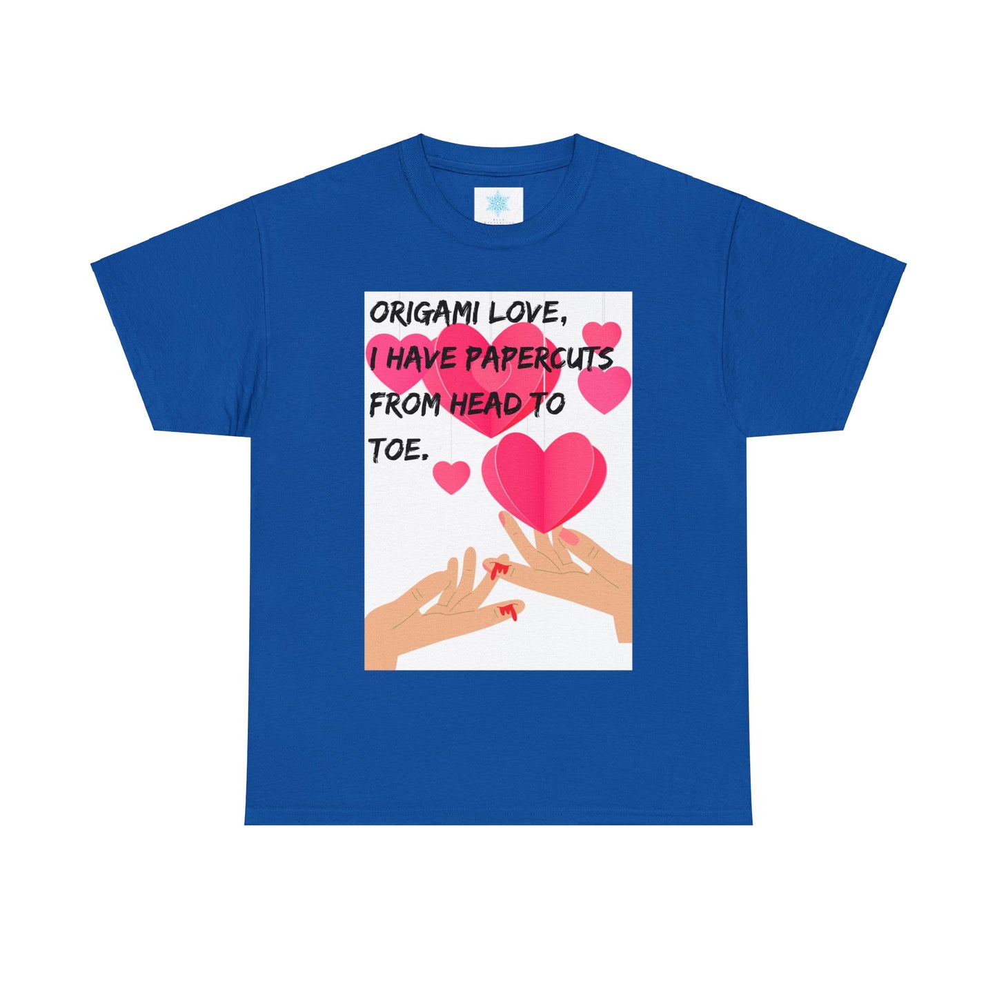ORIGAME LOVE Unisex Heavy Cotton Tee
