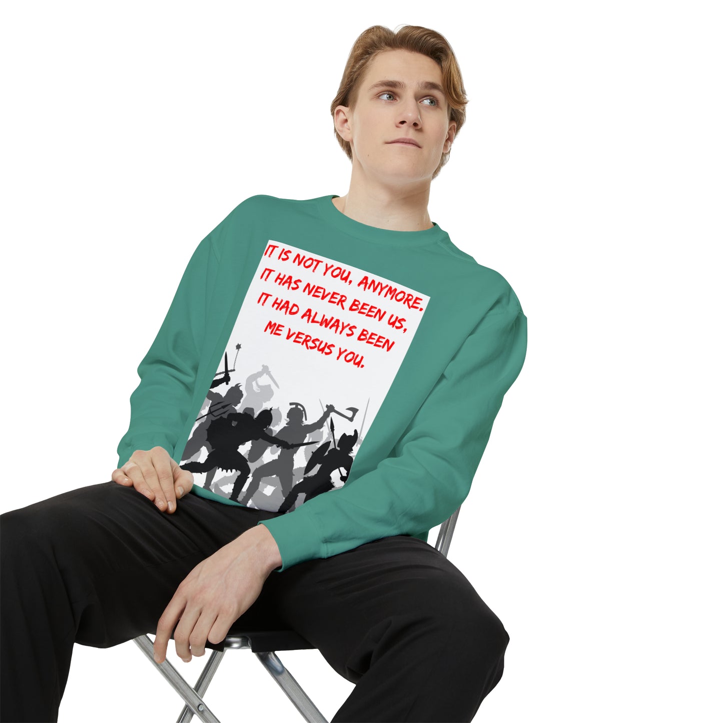 WARZONE  Unisex Garment-Dyed Sweatshirt