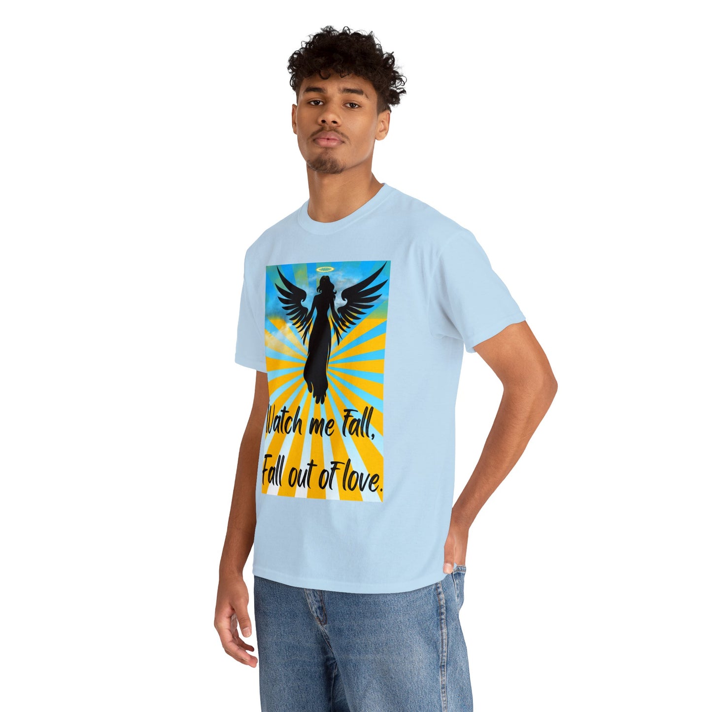 FALL OUT OF LOVE Unisex Heavy Cotton Tee
