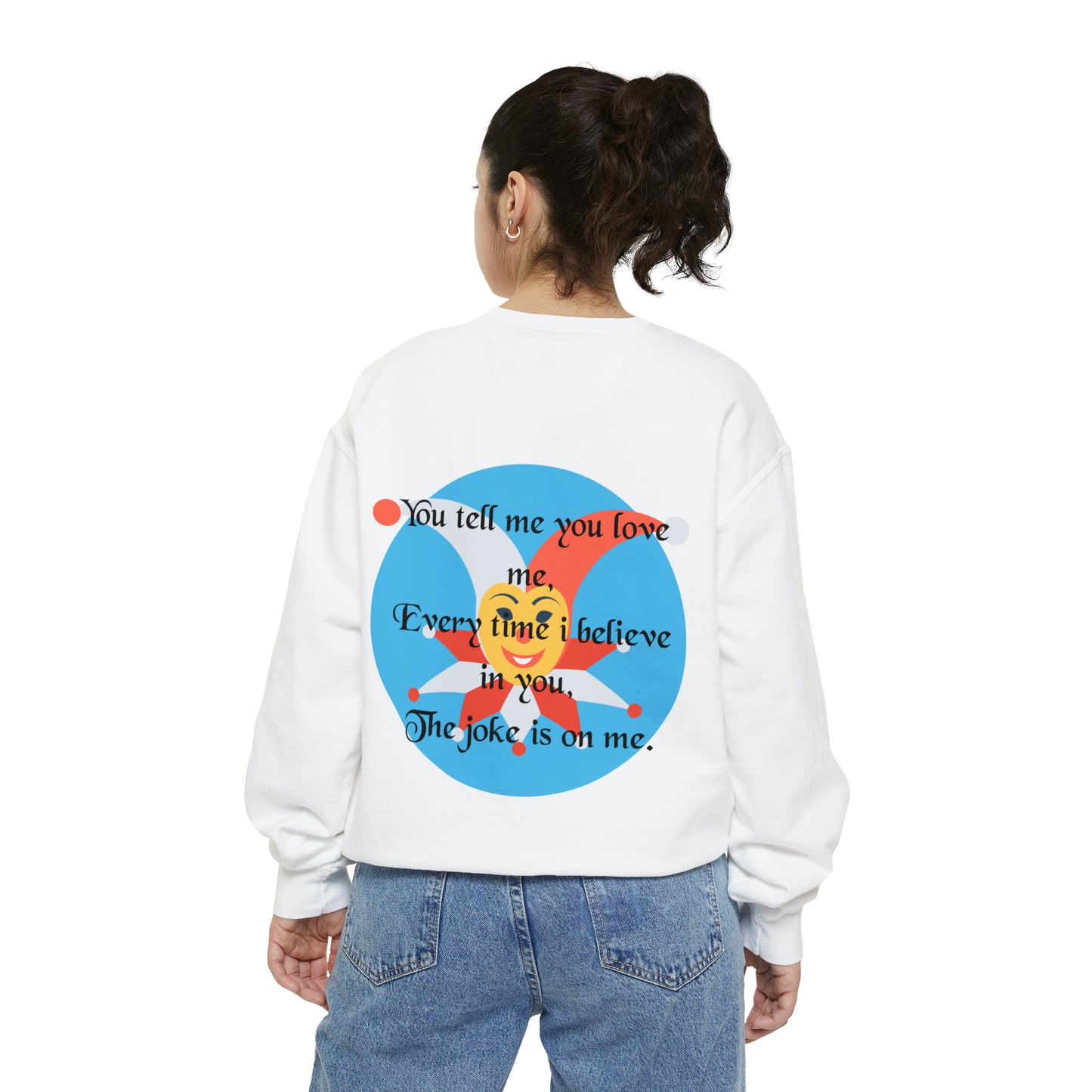 THE JOKESTER Unisex Garment-Dyed Sweatshirt