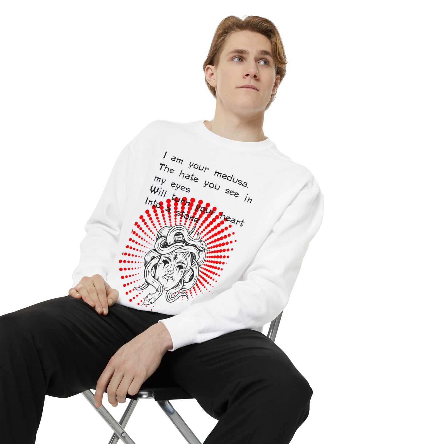 MEDUSA TALES  Unisex Garment-Dyed Sweatshirt