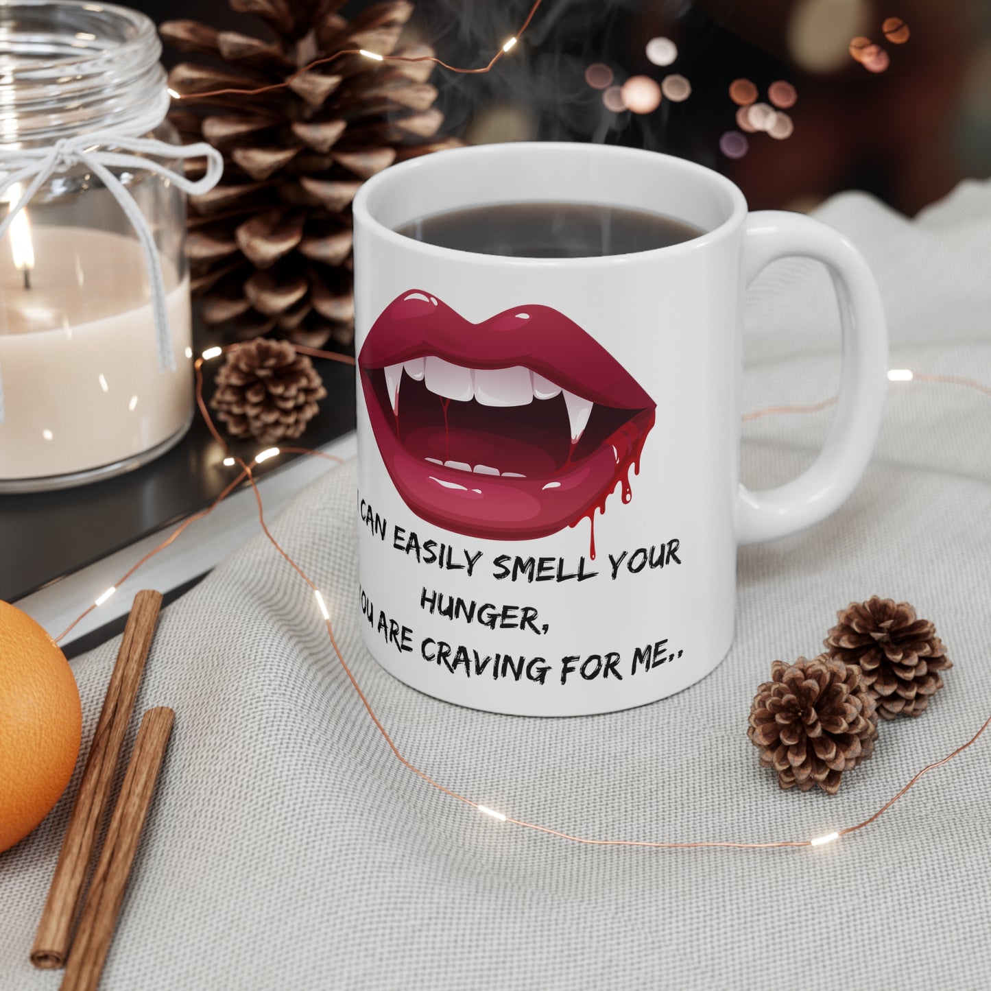 MY VAMPIRE KISS Ceramic Mug 11oz