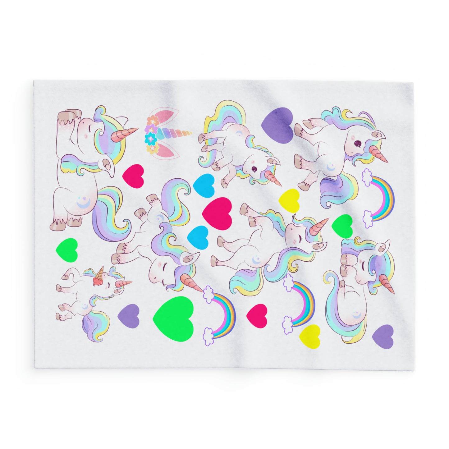 UNICORN LOVE V2  Arctic Fleece Blanket