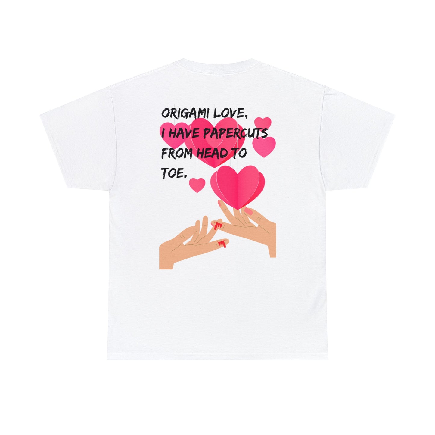 ORIGAME LOVE Unisex Heavy Cotton Tee