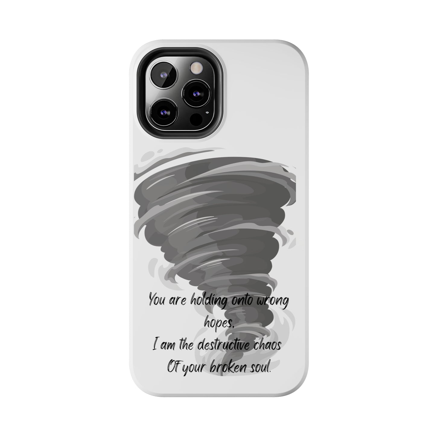 DESTRUCTIVE CHAOS Tough Phone Cases