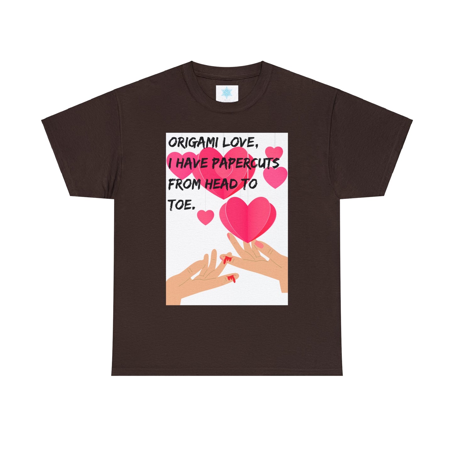 ORIGAME LOVE Unisex Heavy Cotton Tee