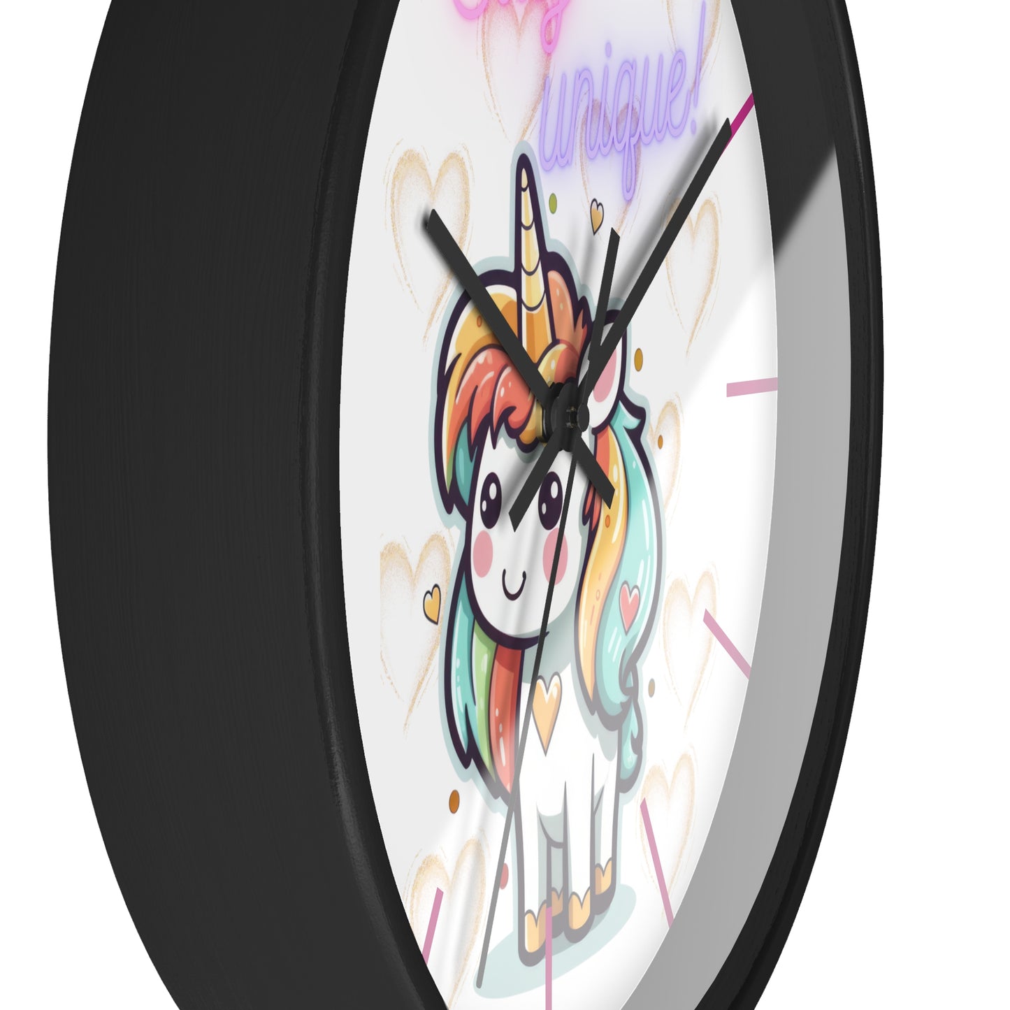 STAY UNIQUE LOVE Wall Clock