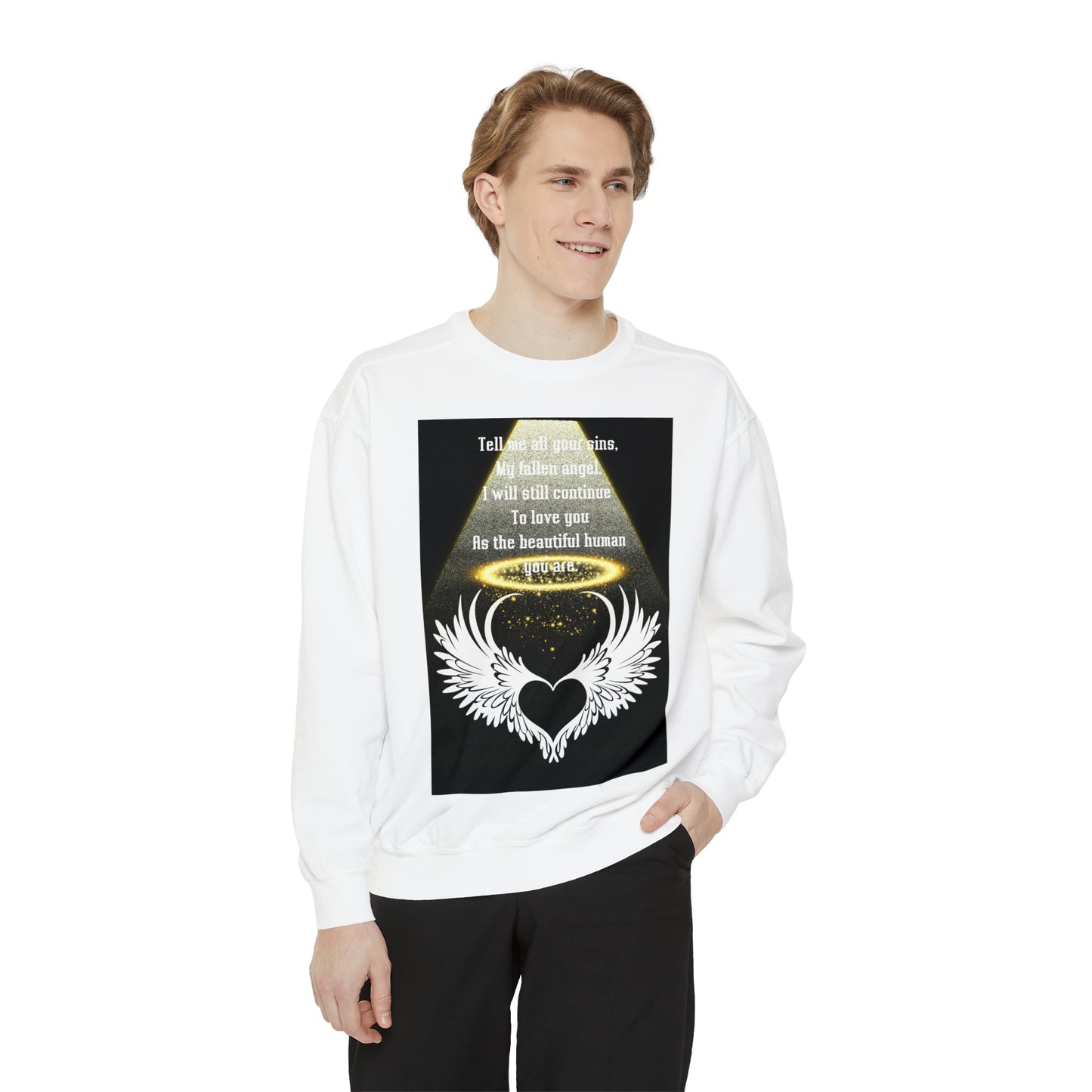 FALLEN ANGEL Unisex Garment-Dyed Sweatshirt