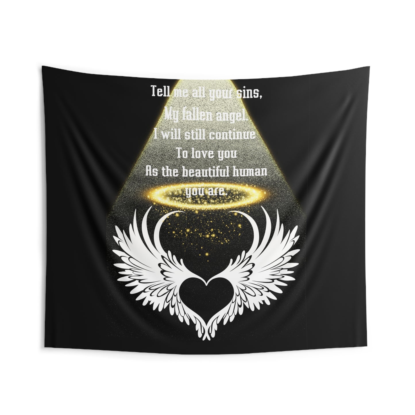 FALLEN ANGEL  Indoor Wall Tapestries