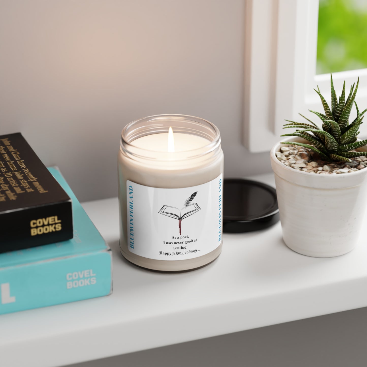 HAPPY FCKING ENDINGS Scented Soy Candle, 9oz