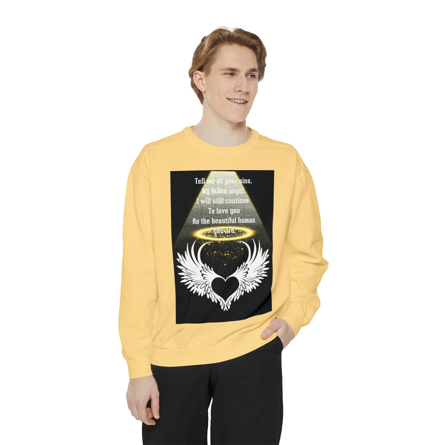 FALLEN ANGEL Unisex Garment-Dyed Sweatshirt