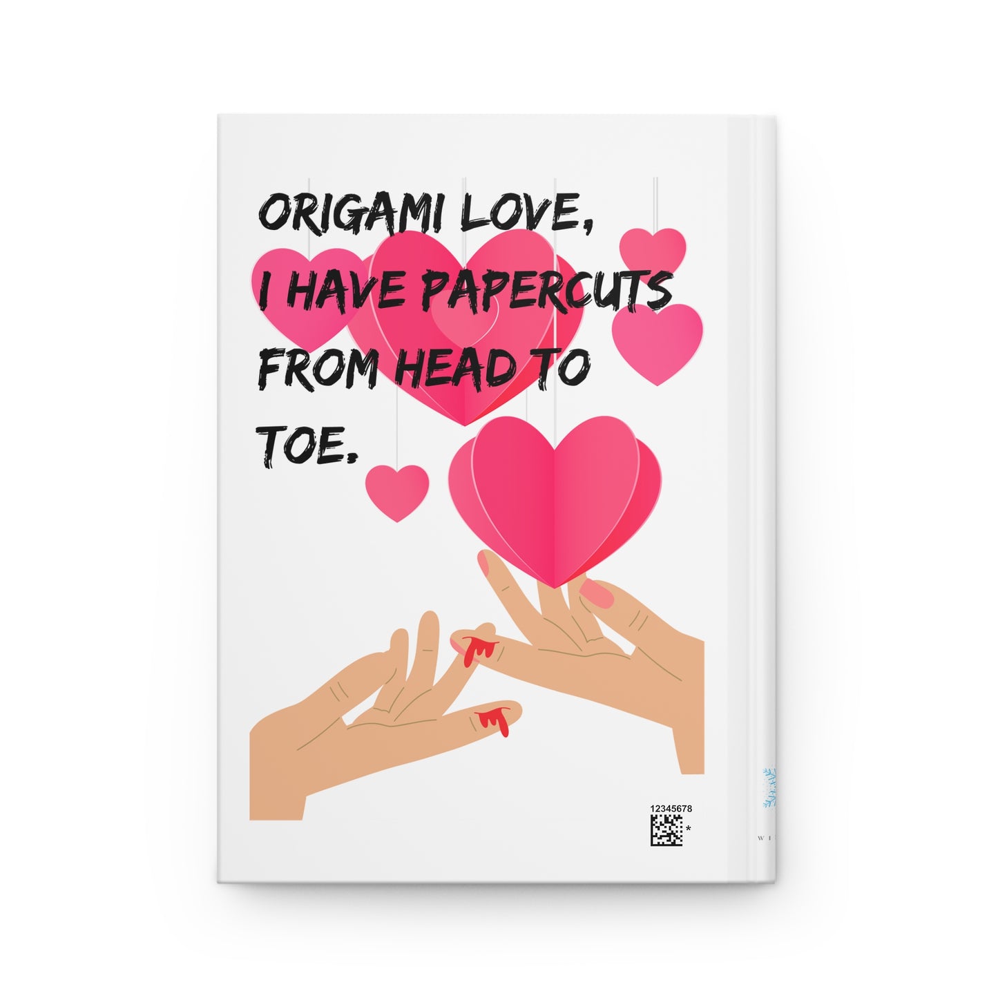 ORIGAME LOVE  Hardcover Journal Matte