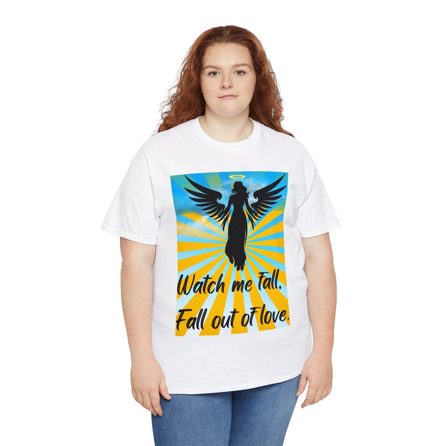 FALL OUT OF LOVE Unisex Heavy Cotton Tee