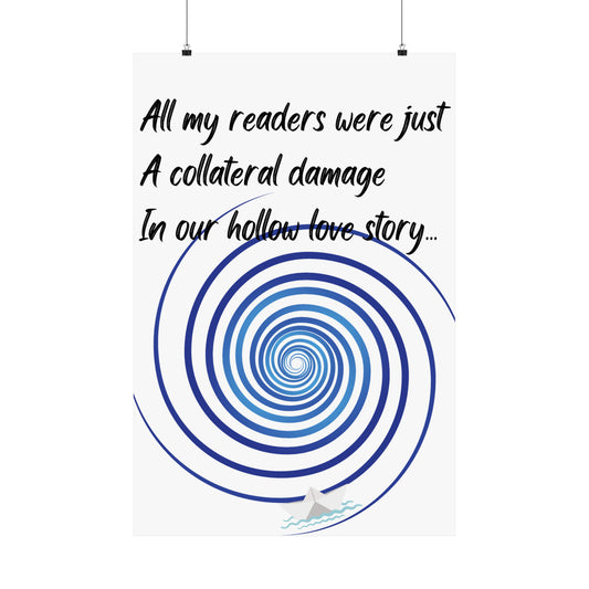 COLLATERAL DAMAGE Matte Vertical Posters