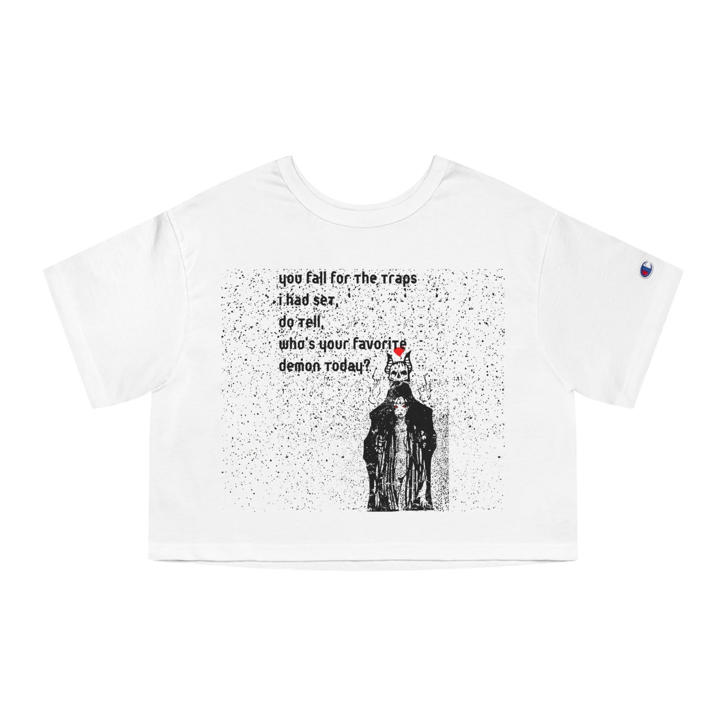 DEMON TALES V1 Champion Women's Heritage Cropped T-Shirt