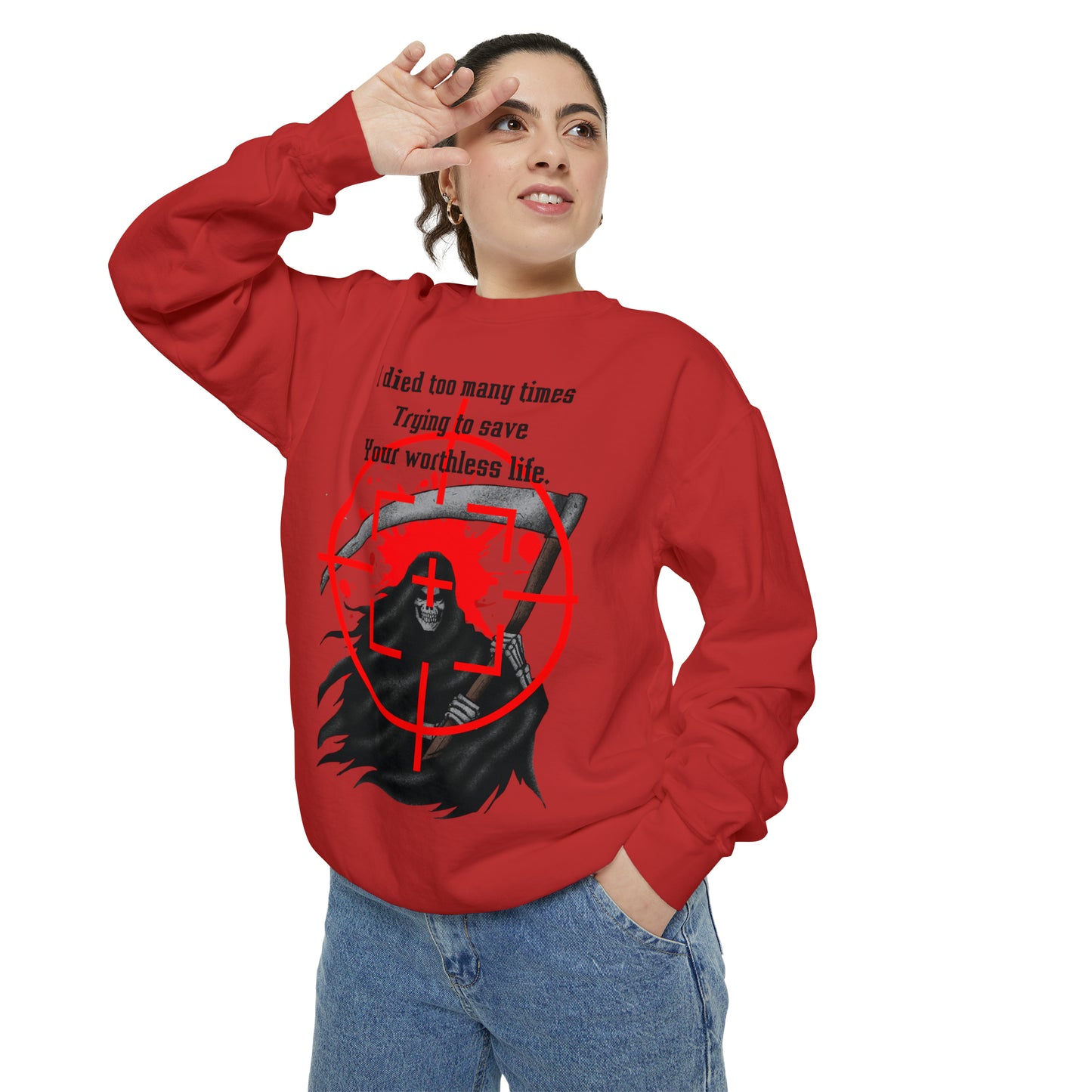 GAMER GIRL Unisex Garment-Dyed Sweatshirt