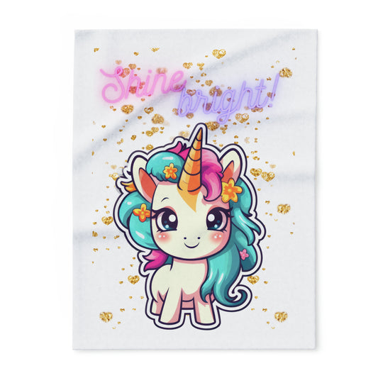 SHINE BRIGHT  Arctic Fleece Blanket