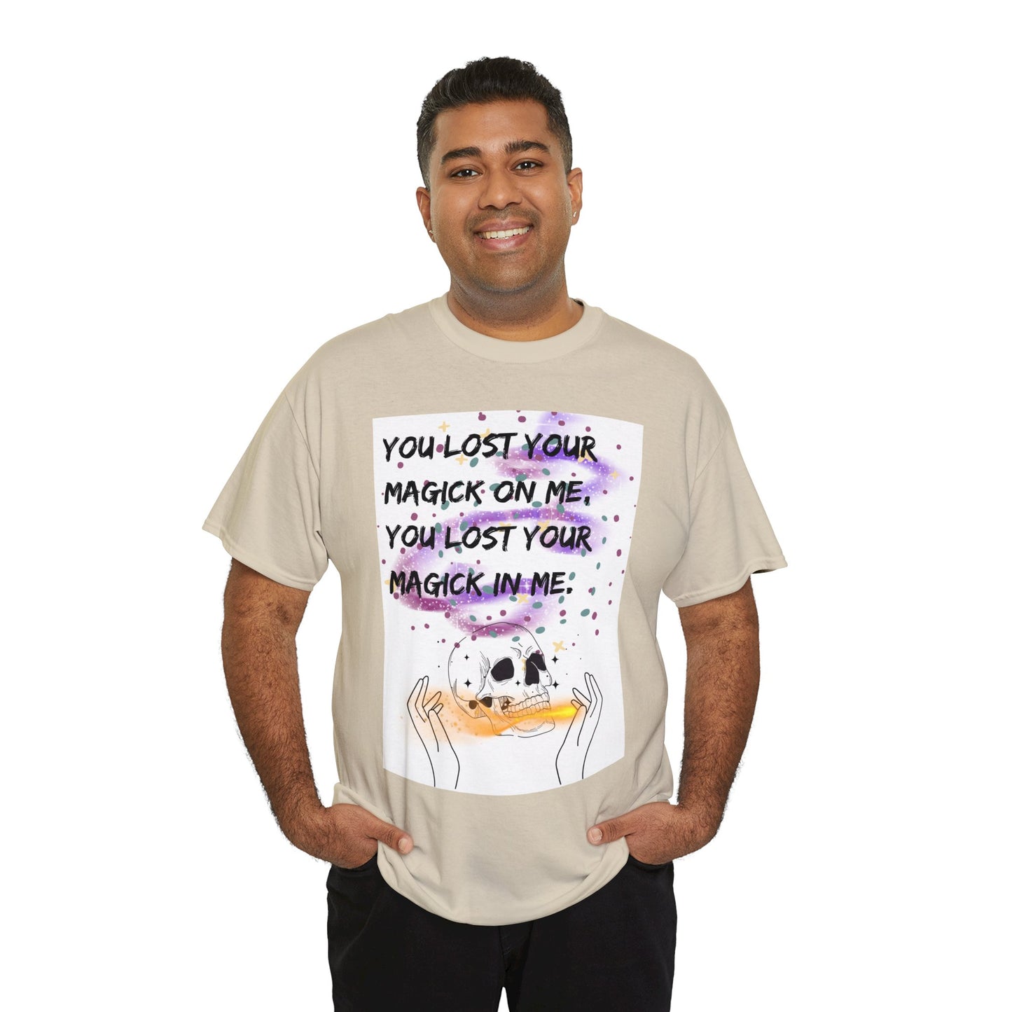 LOST YOUR MAGICK Unisex Heavy Cotton Tee