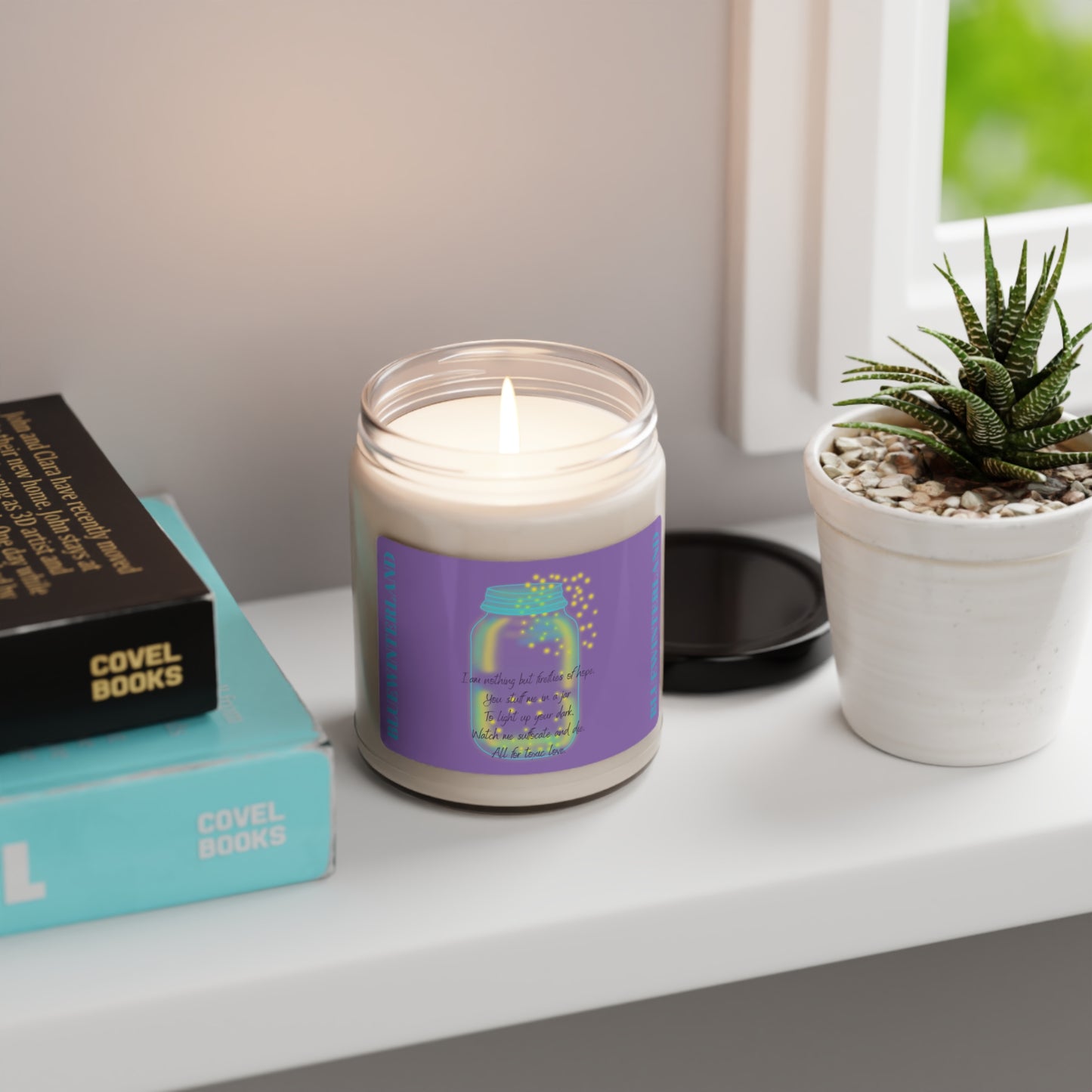FIREFLIES OF HOPE Scented Soy Candle, 9oz