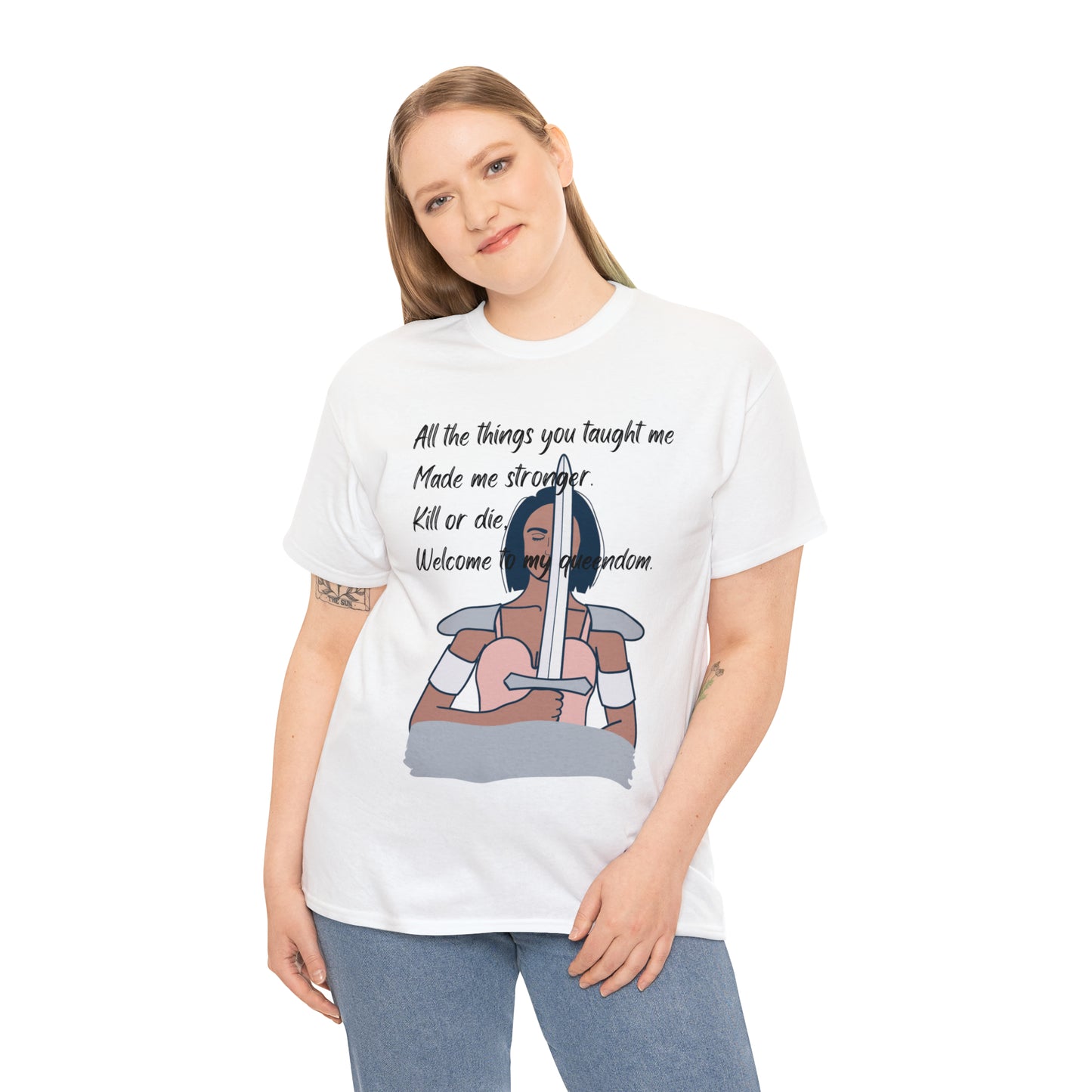 QUEENDOM Unisex Heavy Cotton Tee