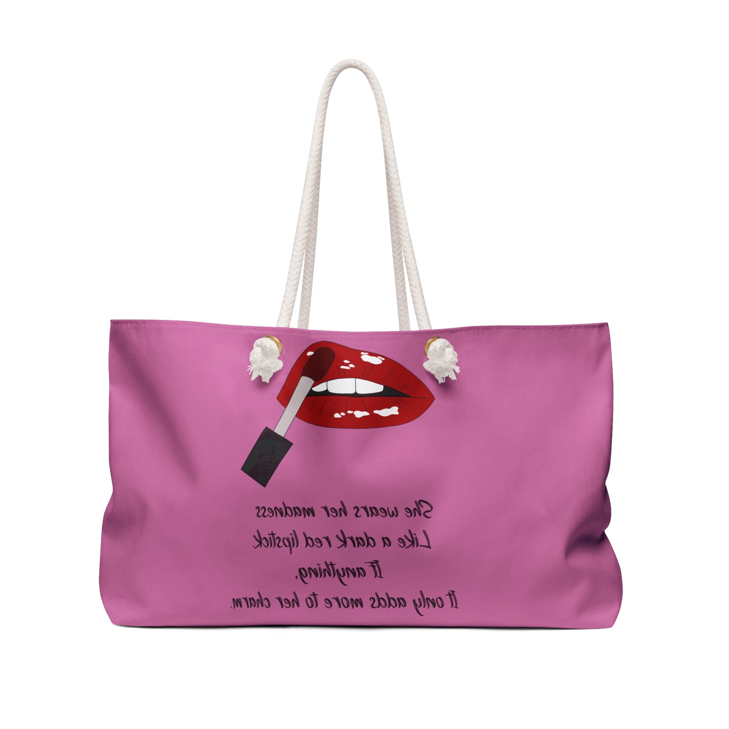 MADNESS LIPSTICK Weekender Bag