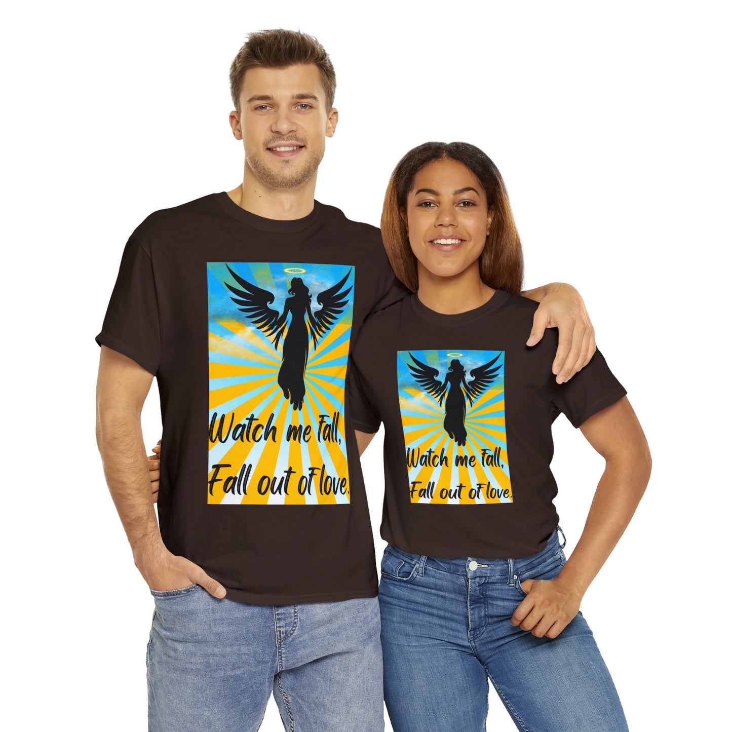 FALL OUT OF LOVE Unisex Heavy Cotton Tee