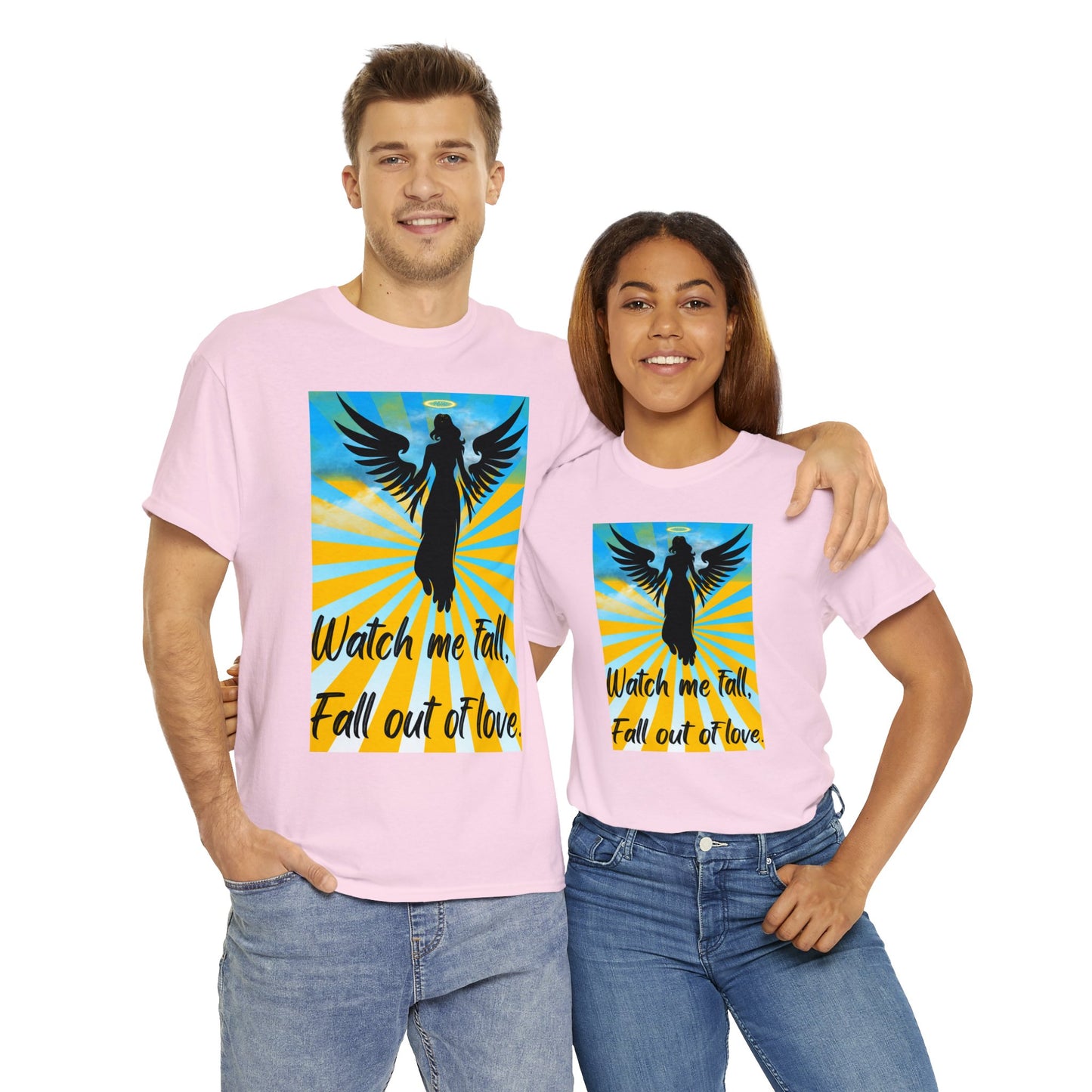 FALL OUT OF LOVE Unisex Heavy Cotton Tee