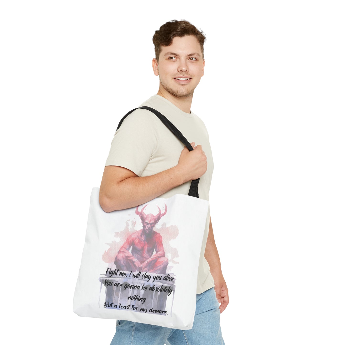 FEAST FOR MY DEMONS  Tote Bag (AOP)