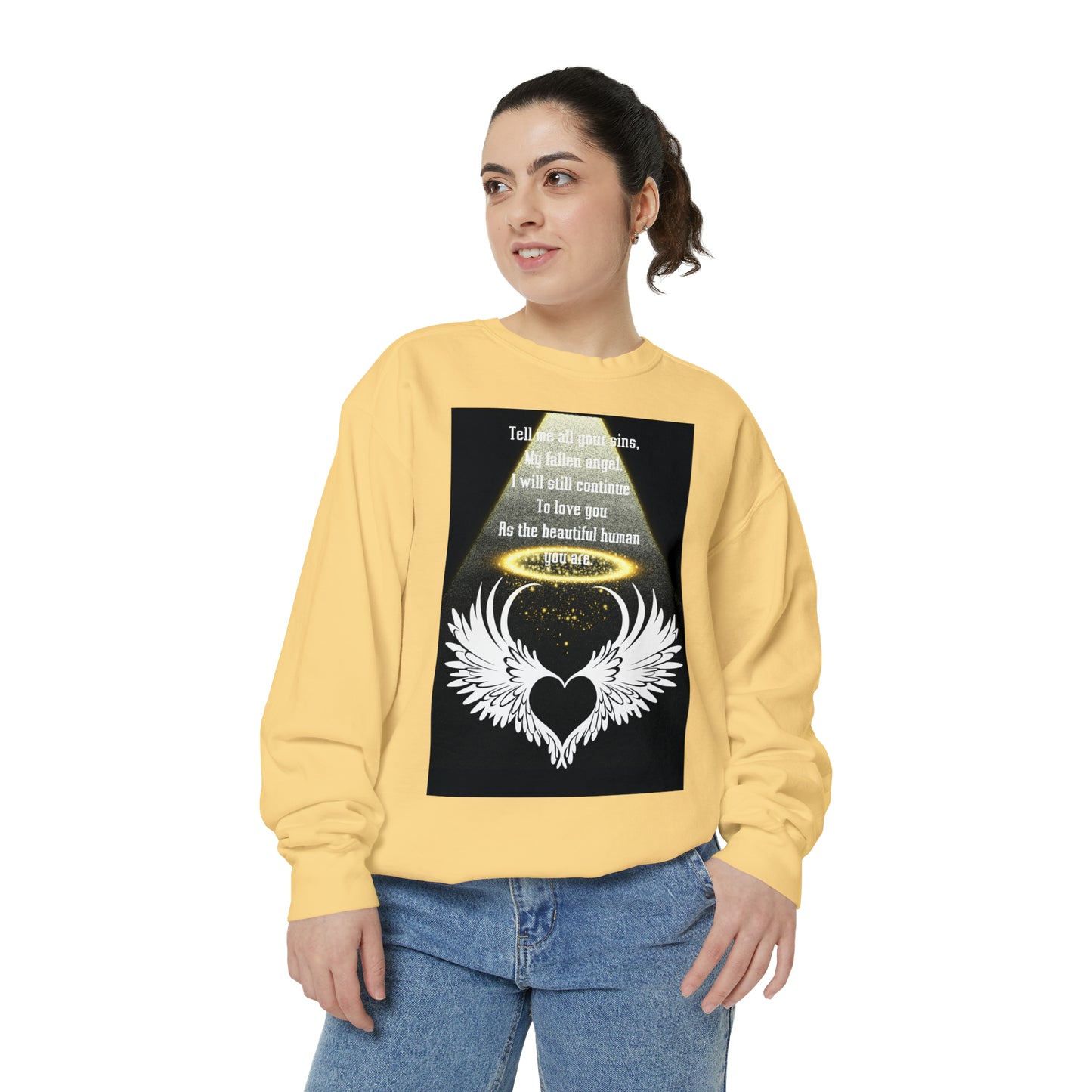 FALLEN ANGEL Unisex Garment-Dyed Sweatshirt