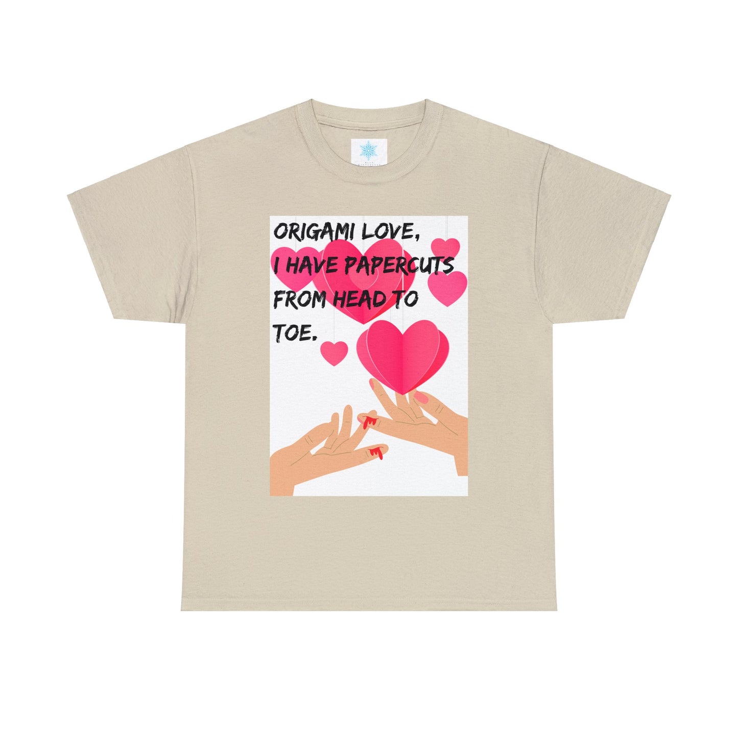 ORIGAME LOVE Unisex Heavy Cotton Tee