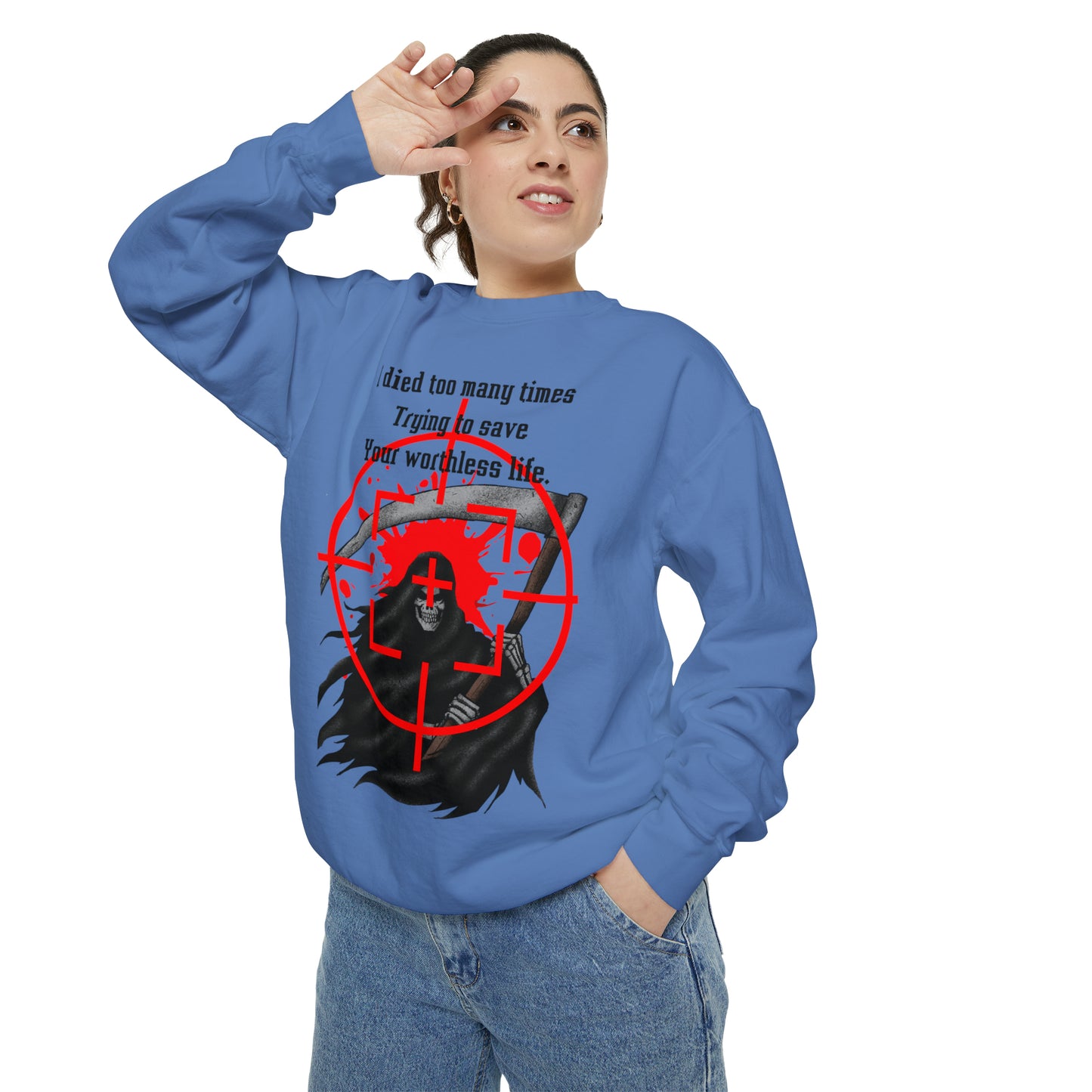 GAMER GIRL Unisex Garment-Dyed Sweatshirt