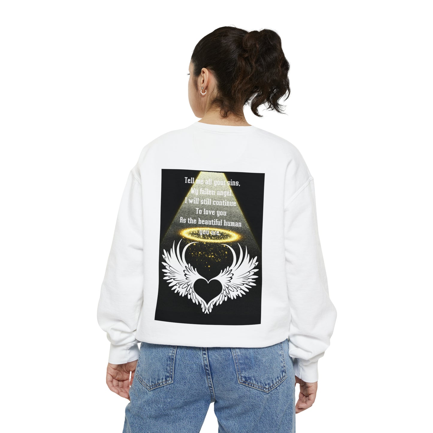 FALLEN ANGEL Unisex Garment-Dyed Sweatshirt