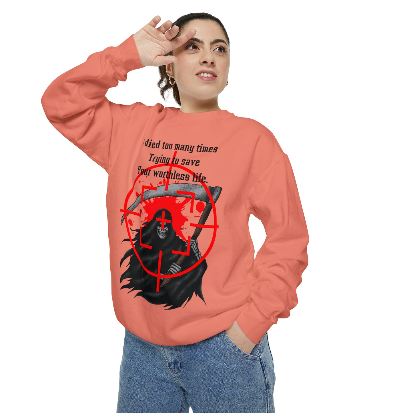 GAMER GIRL Unisex Garment-Dyed Sweatshirt
