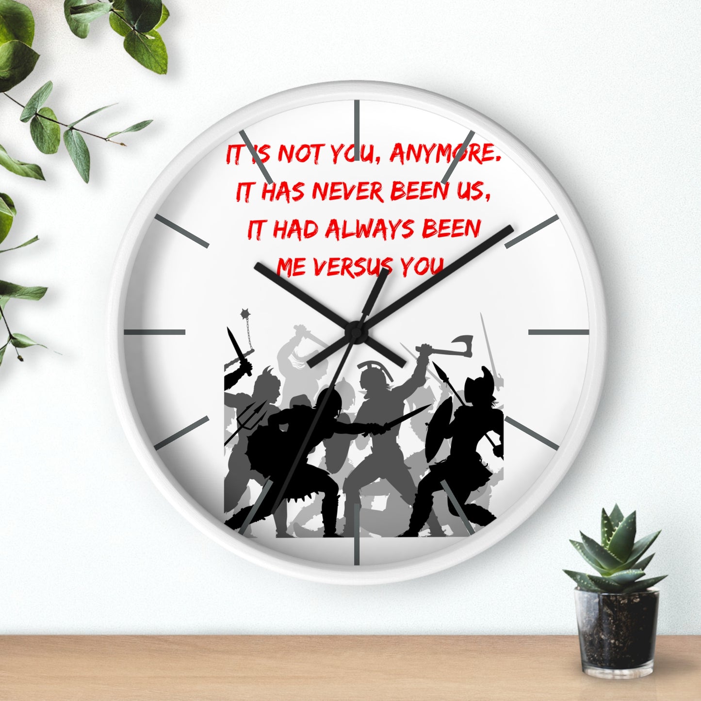 WARZONE Wall Clock