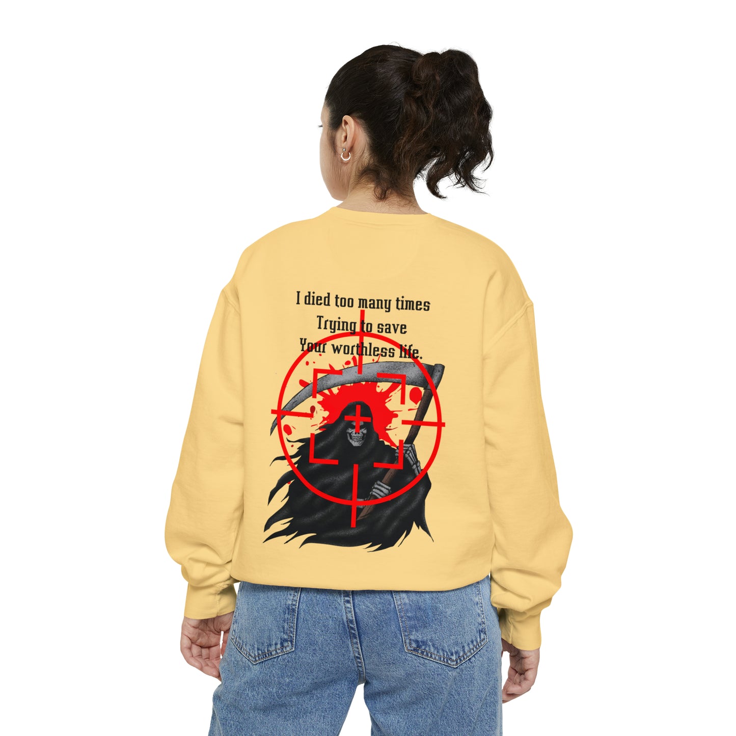GAMER GIRL Unisex Garment-Dyed Sweatshirt