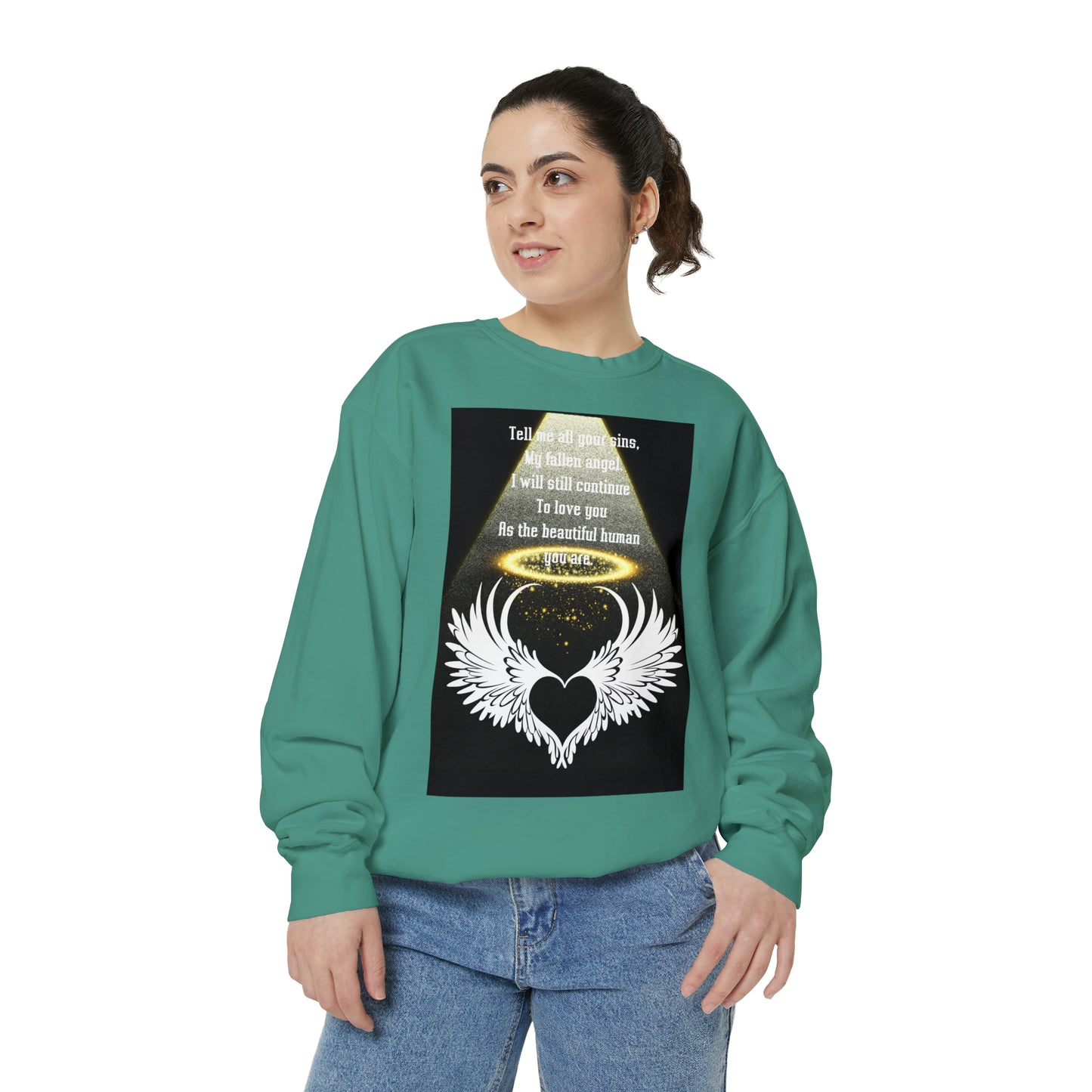 FALLEN ANGEL Unisex Garment-Dyed Sweatshirt
