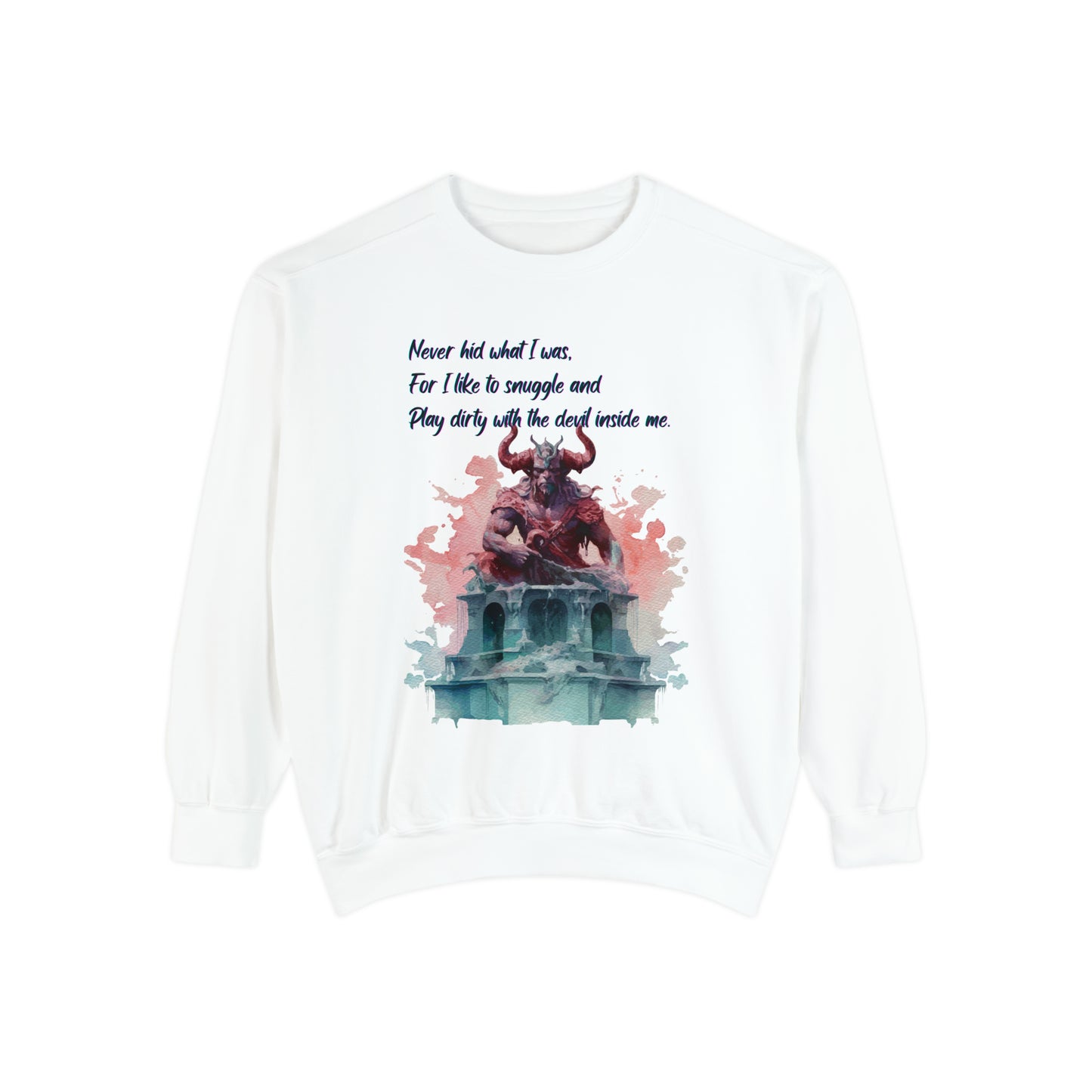 DEMON LOVER Unisex Garment-Dyed Sweatshirt