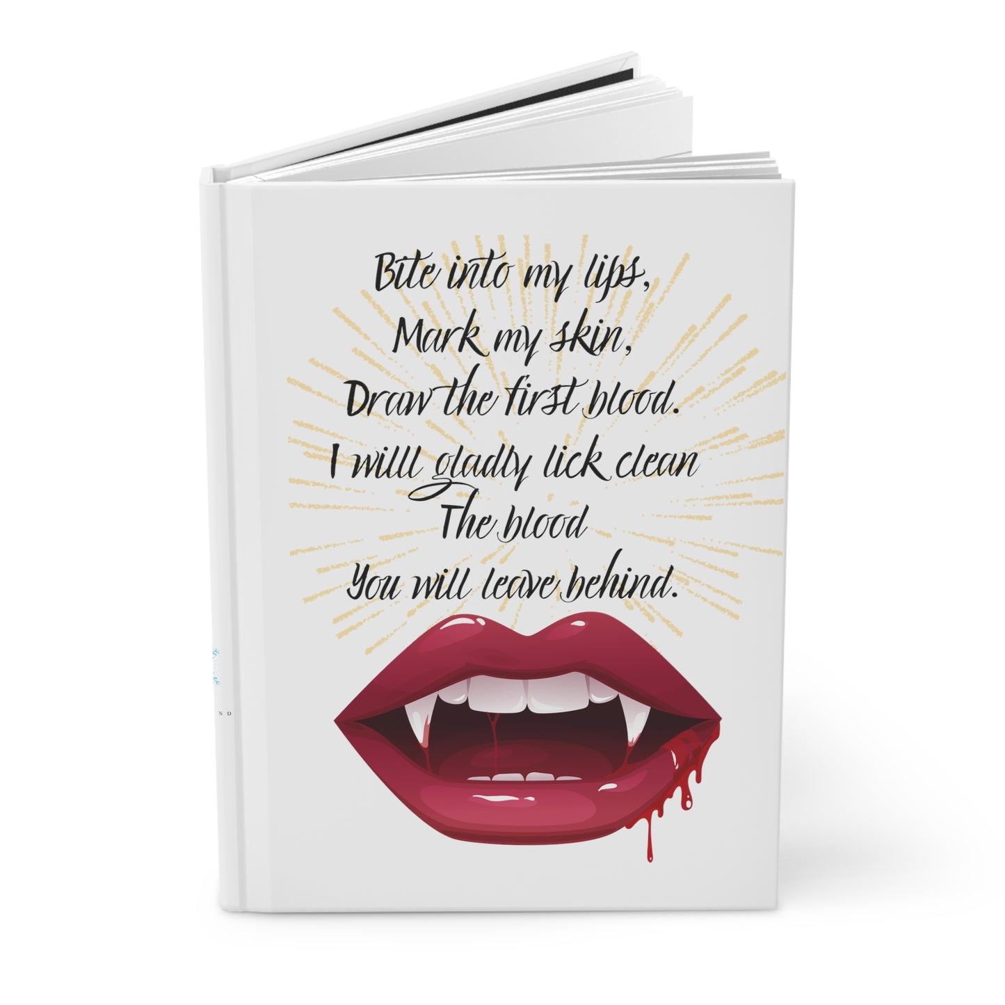 HALLOWEEN KISS Hardcover Journal Matte