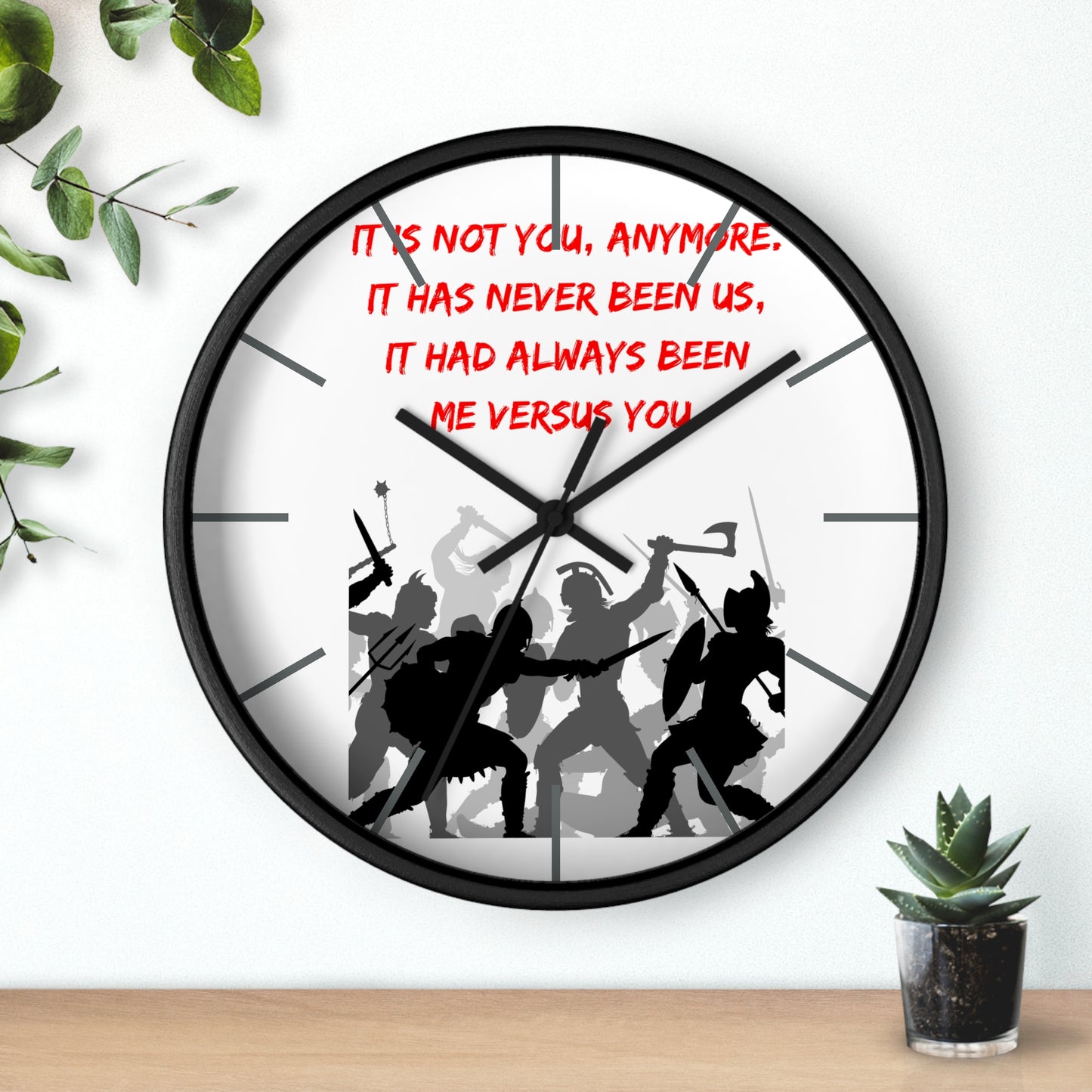 WARZONE Wall Clock