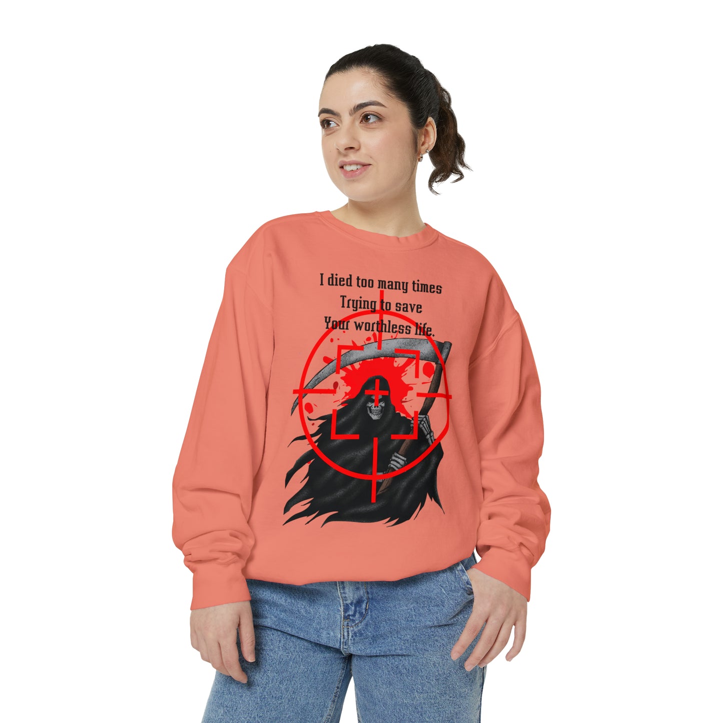 GAMER GIRL Unisex Garment-Dyed Sweatshirt