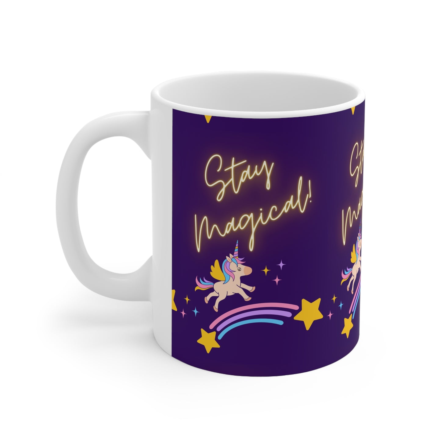 STAY MAGICAL UNICORN LOVE Ceramic Mug 11oz