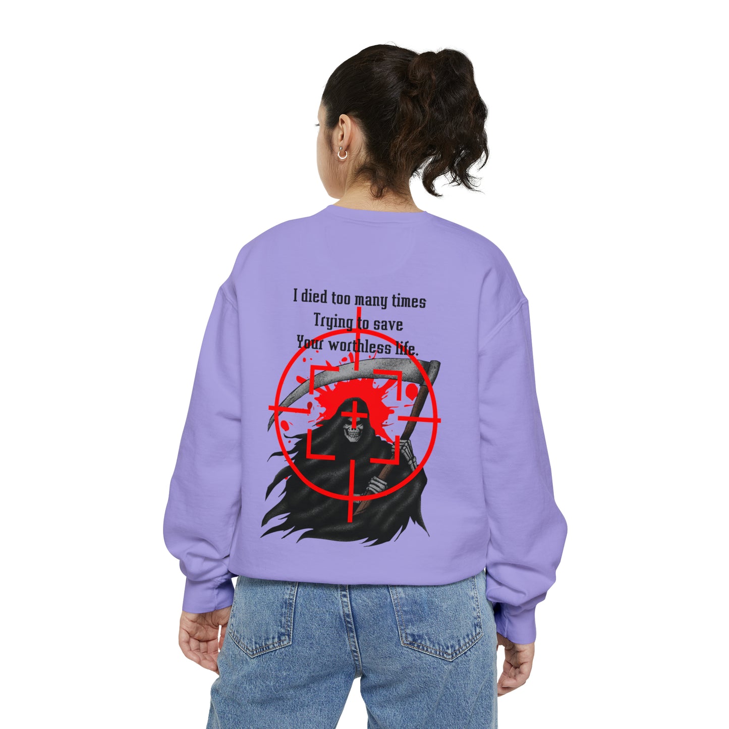 GAMER GIRL Unisex Garment-Dyed Sweatshirt