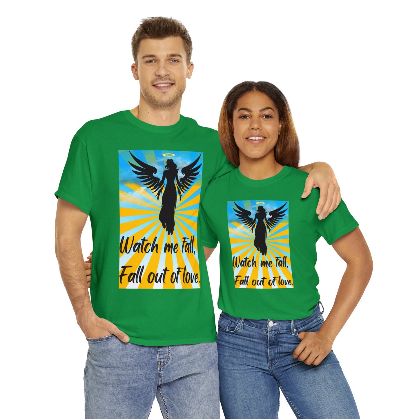 FALL OUT OF LOVE Unisex Heavy Cotton Tee