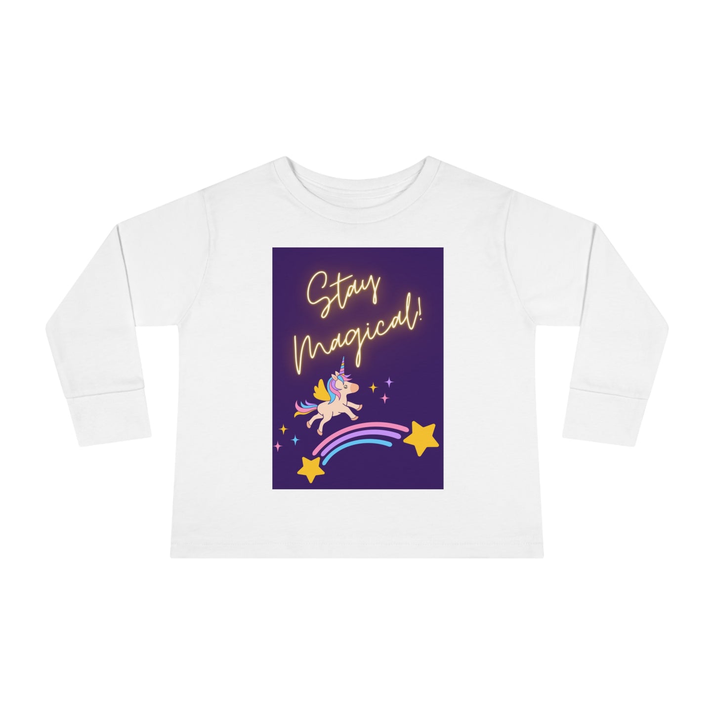 STAY MAGICAL UNICORN LOVE Toddler Long Sleeve Tee