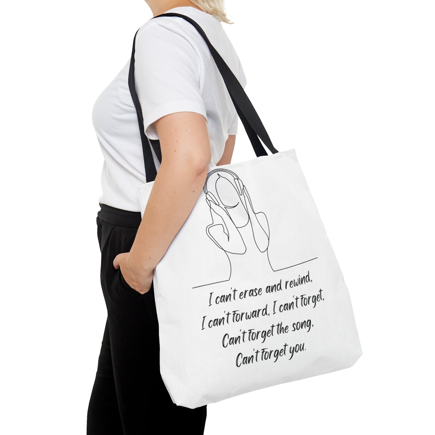 SONG STUCK IN MY HEAD Tote Bag (AOP)